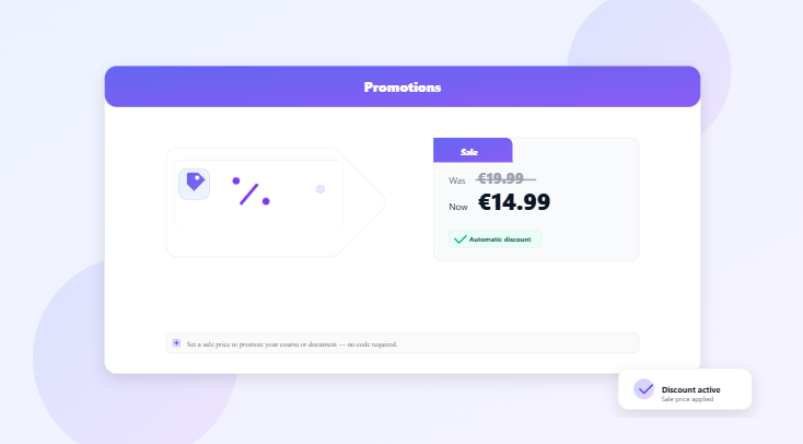 Promotions and coupons - EducTime